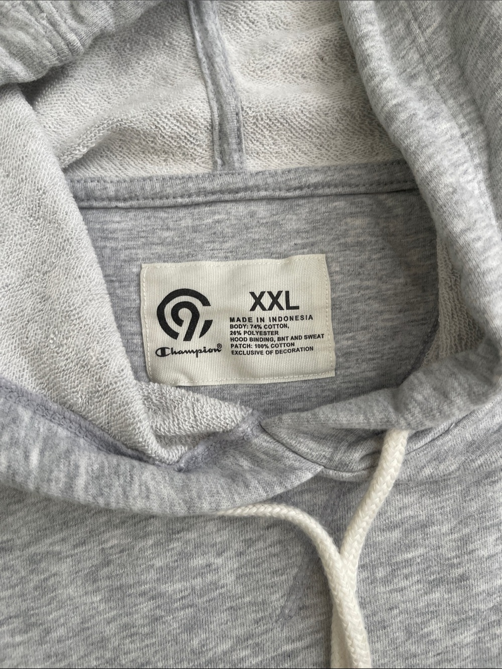 Champion Gray Sleeveless Hoodie - Picture 2 of 5